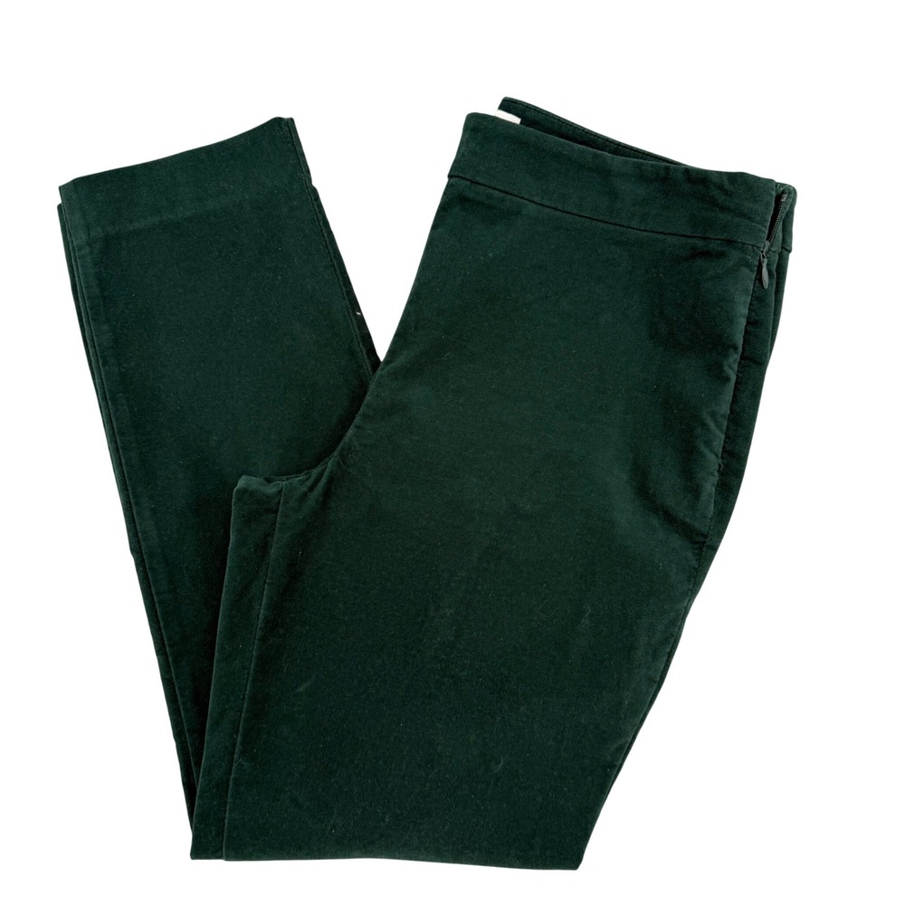 Talbots Petite Green Corduroy Pants Women's Size 10P‎